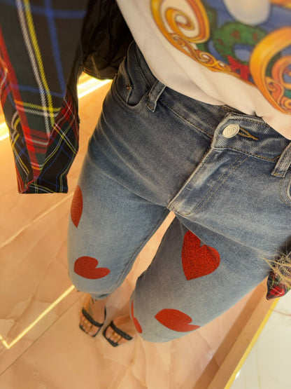 Jeans Heart Red ♥