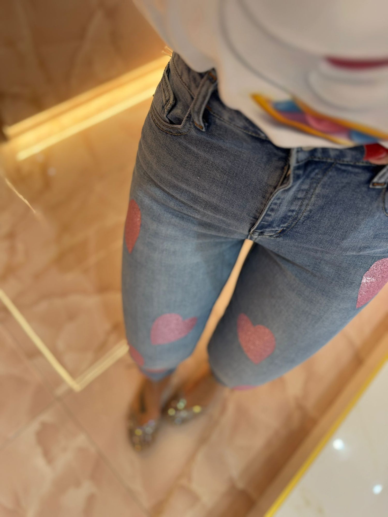 Jeans Dream Heart Pink ❤