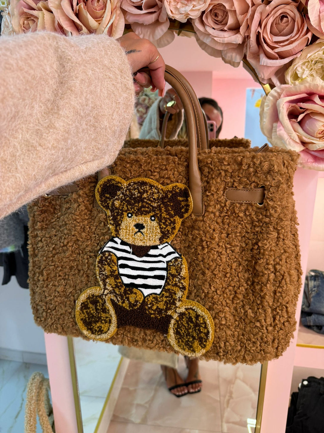 BORSA TEDDY LOVE BISCOTTO